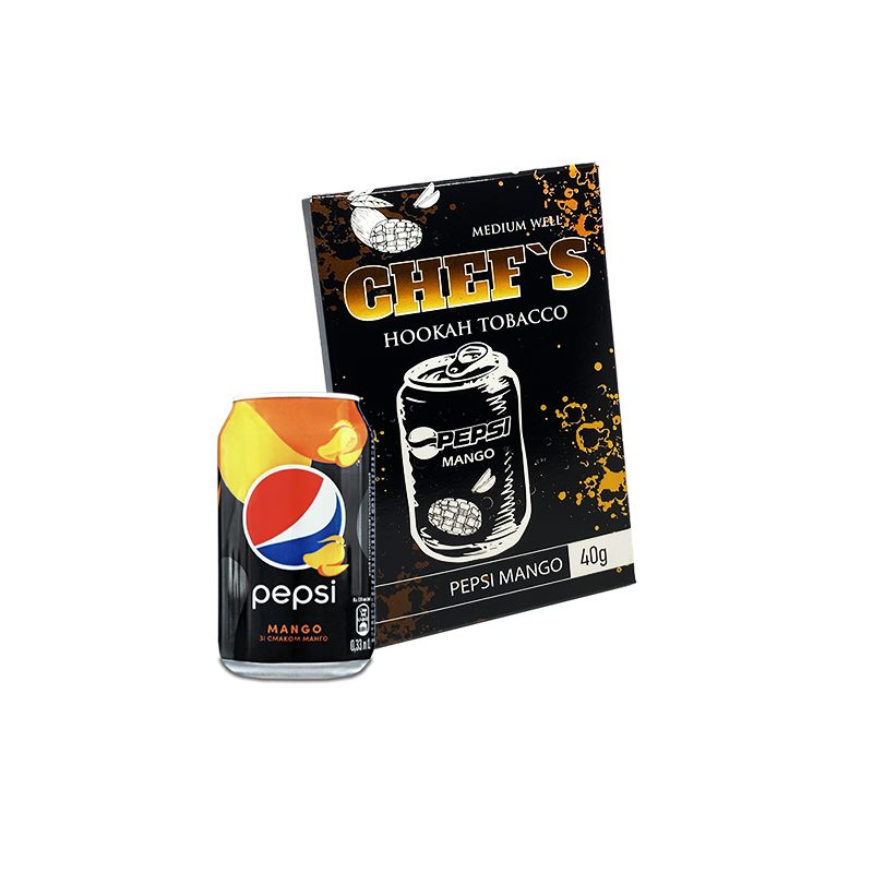 Табак Chefs Pepsi mango (пепси со вкусом манго, 40 г)