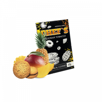 Табак Chefs Tropical cookies (тропическое печенье, 40 г)
