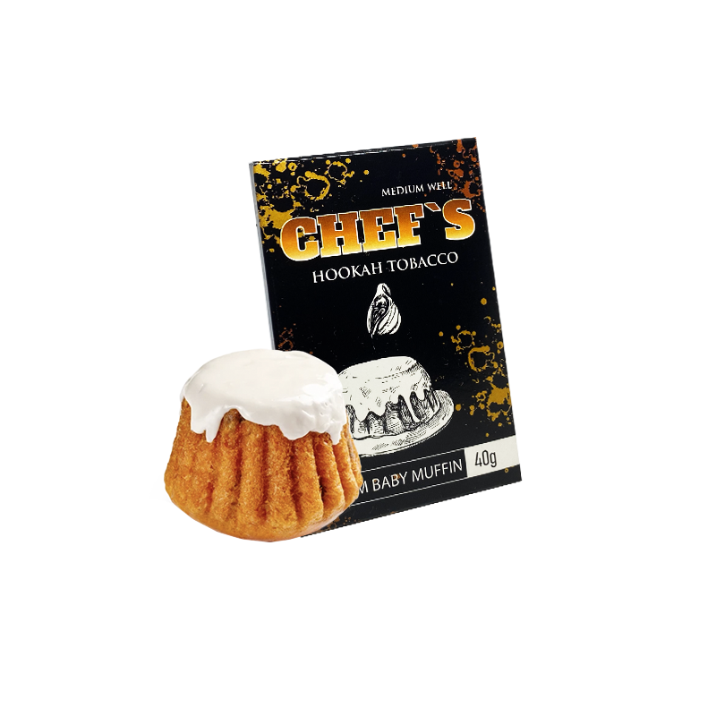 Табак Chefs Rum baby muffin (ромовая баба, 40 г)