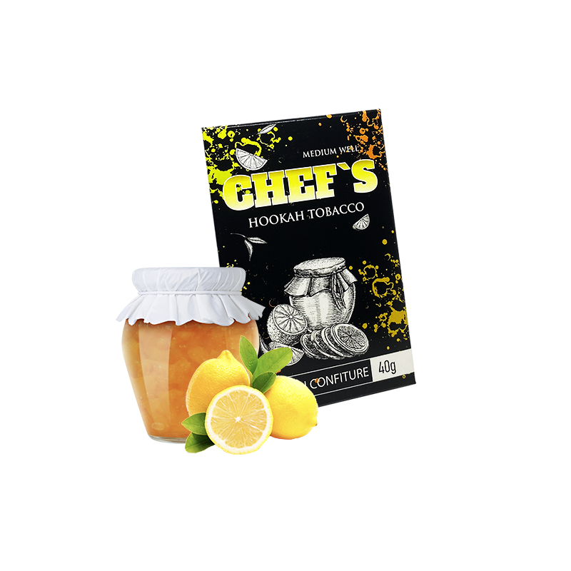 Табак Chefs Lemon confiture (вкус лимонного джема, 40 г)