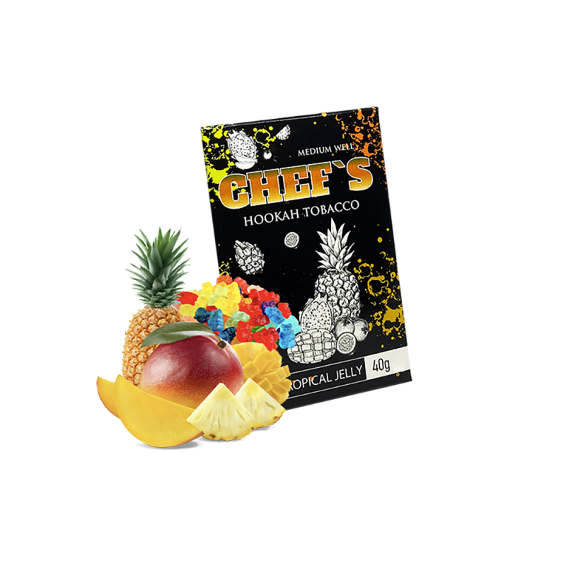 Табак Chefs Tropical jelly (тропические желейки, 40 г)