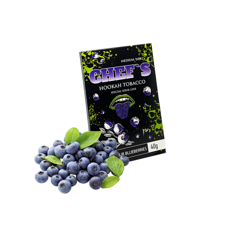 Табак Chefs Blueberry (Черника, 40 г)