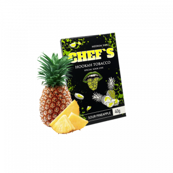 Табак Chefs Sour Pineapple (Кислый Ананас, 40 г)
