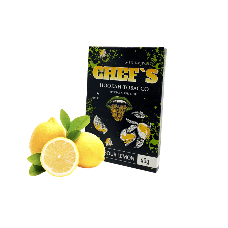 Табак Chefs Sour Lemon (Кислый Лимон, 40 г)