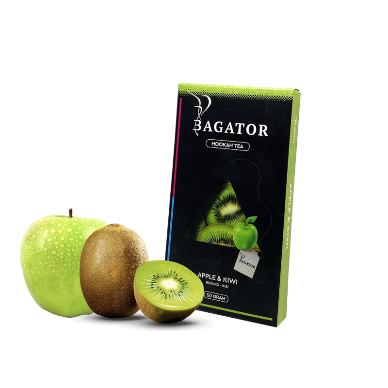 Кальянная чайная смесь Bagator Hookah Tea Apple Kiwi (Яблоко Киви, 50 г)