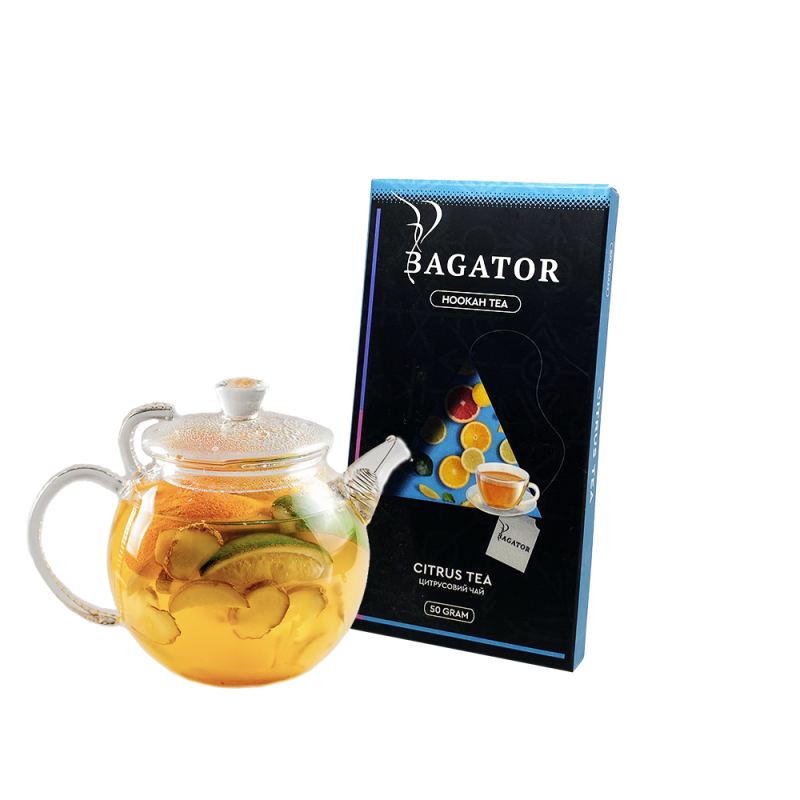 Кальянная чайная смесь Bagator Hookah Tea Citrus Tea (Цитрусовый Чай, 50 г)