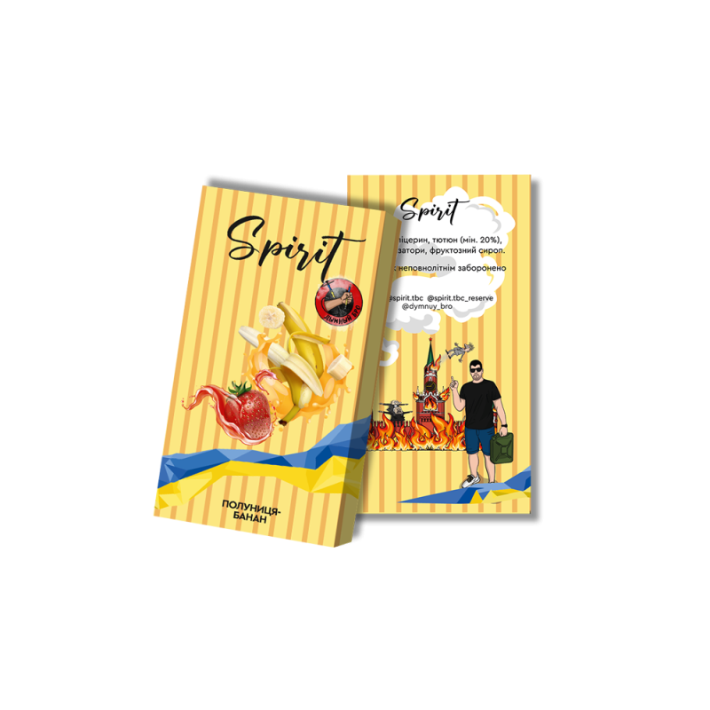 Табак Spirit Bro Клубника-Банан (40 г)