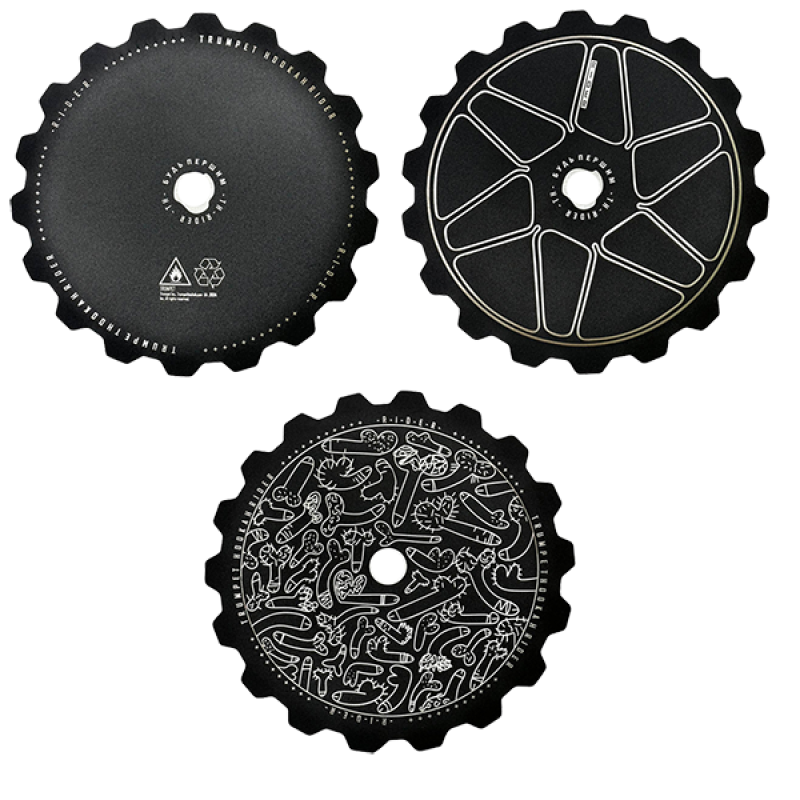 Кальян Trumpet Hookah Rider S Big Violet (фиолетовый, базовый комплект)