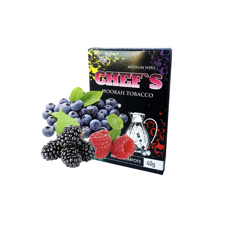 Табак Chefs Berry Compote (Ягодный Компот, 40 г)