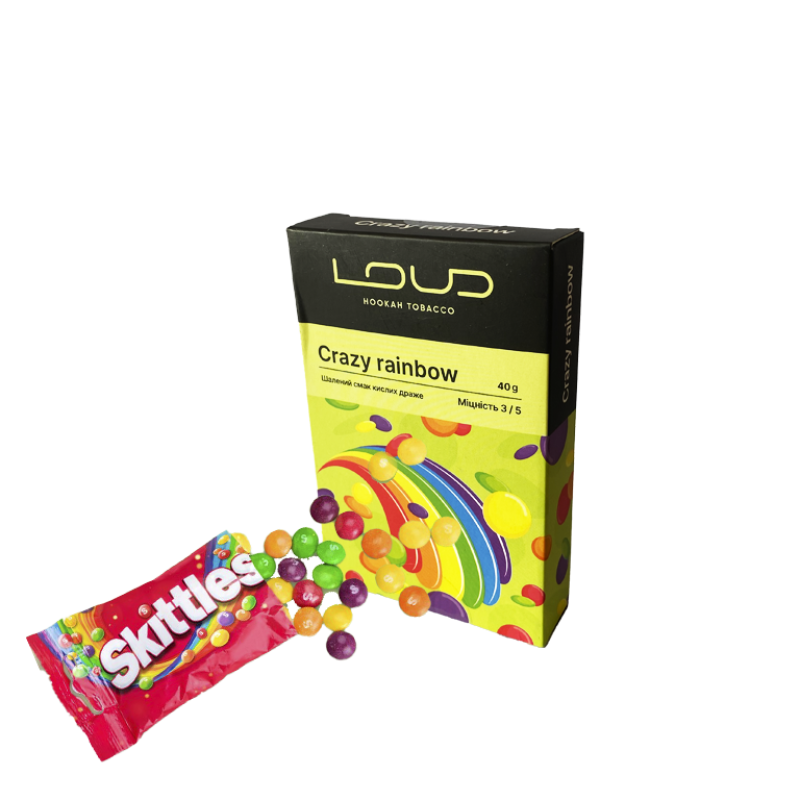 Табак Loud Crazy rainbow (Крейзи Рейнбоу, 40 г)