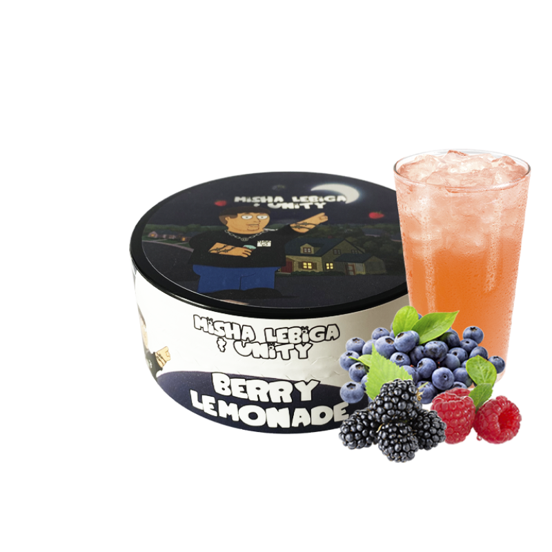 Табак Unity x Lebiga Berry Lemonade (Ягодный Лимонад, 100 г)