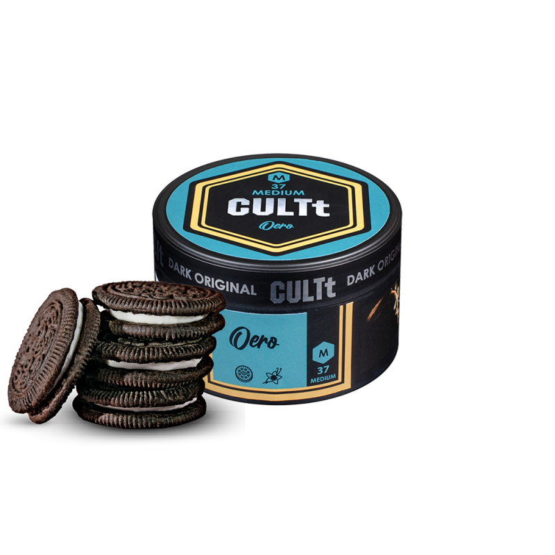 Табак CULTt Medium M37 Oero (Шоколадное печенье, 100 г)