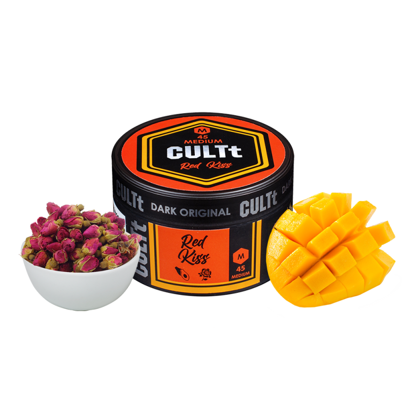 Табак CULTt Medium M45 Red Kiss (Манго Роза, 100 г)
