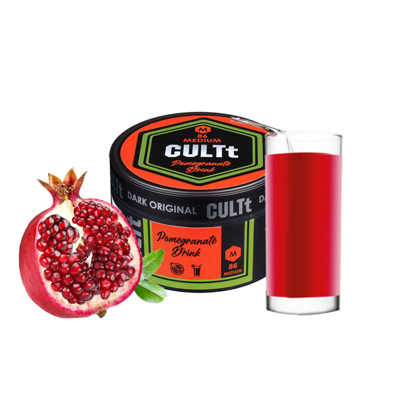 Табак CULTt Medium M86 Pomegranate Drink (Гранатовый Напиток, 100 г)