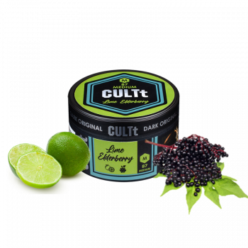 Табак CULTt Medium M87 Lime Elderberry (Лайм Бузина, 100 г)