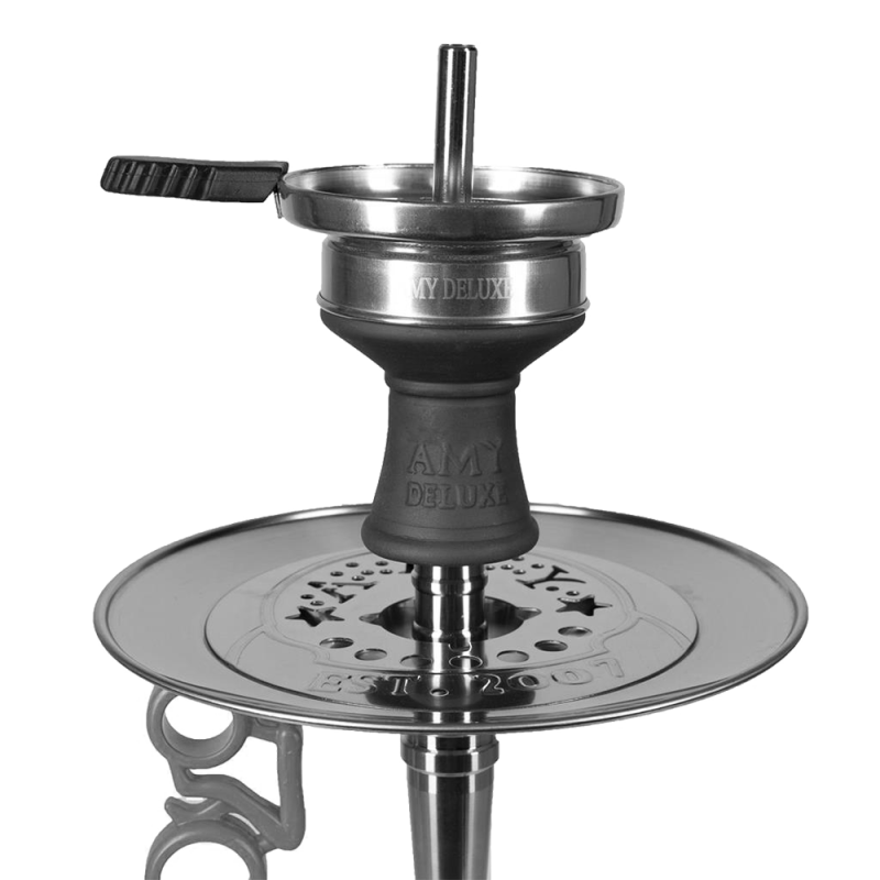 Кальян Amy SS 20.02 Clear (прозрачный, полный комплект)