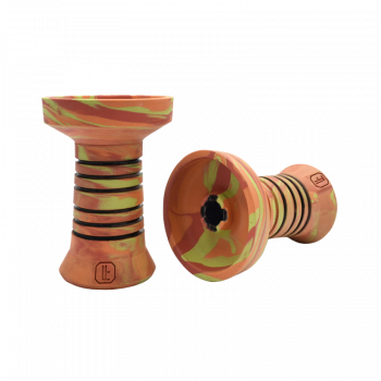 Глиняная чаша Lavart Caldera Sunset (оранжевый с красным и жёлтым)