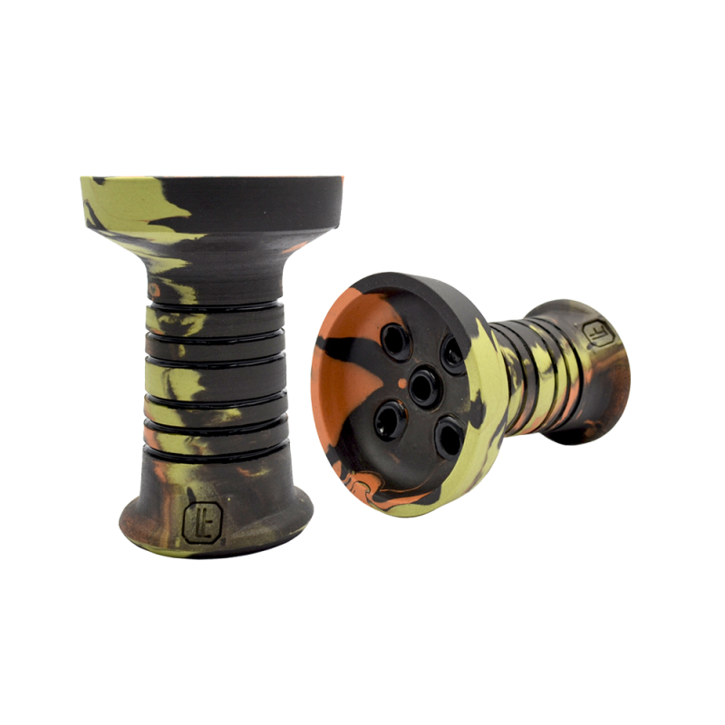 Глиняная чаша Lavart Spectra Bright (оранжевый с жёлтым)