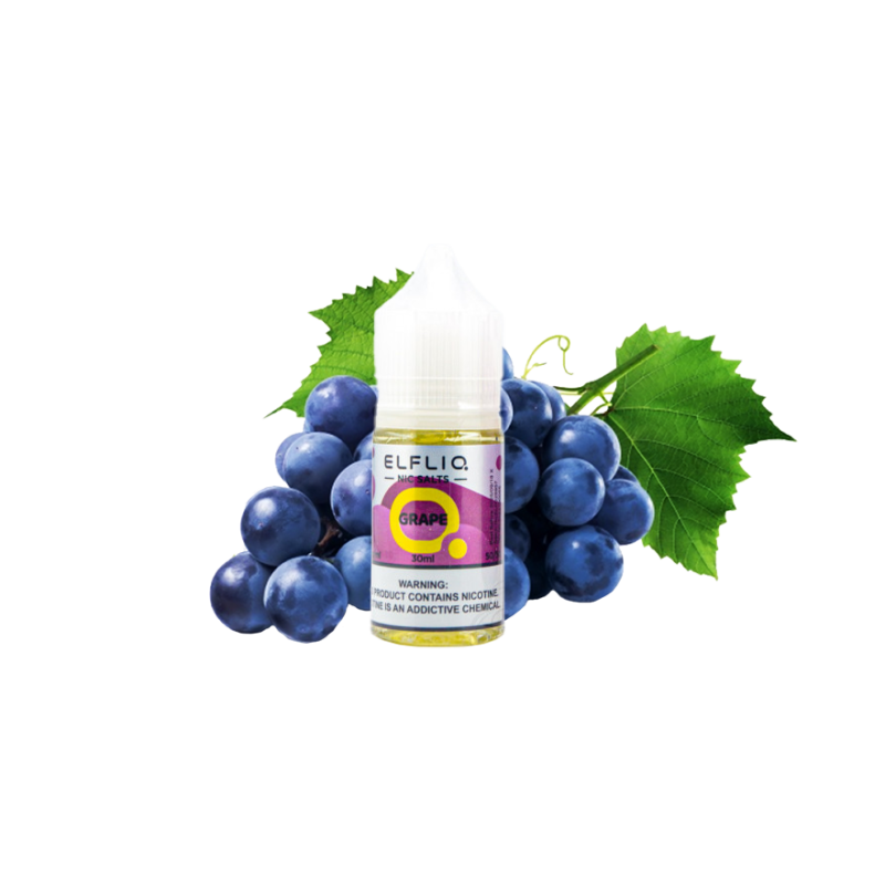 Жидкость Elfliq Grape (Виноград, 50 мг, 30 мл)