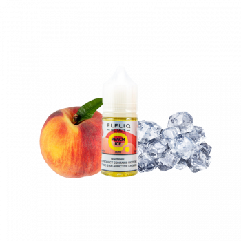 Жидкость Elfliq Peach ice (Персик Лёд, 50 мг, 30 мл)