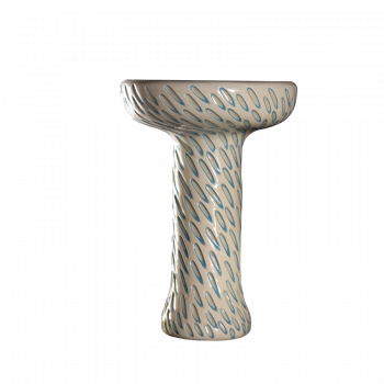 Глиняная чаша Etna Phunnel Cut White (Белый)