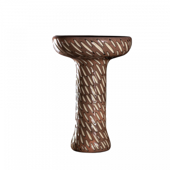 Глиняная чаша Etna Phunnel Cut Coral (Оранжевый)