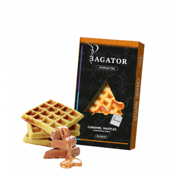 Кальянная чайная смесь Bagator Hookah Tea Caramel wafles (Карамель Вафли, 50 г)