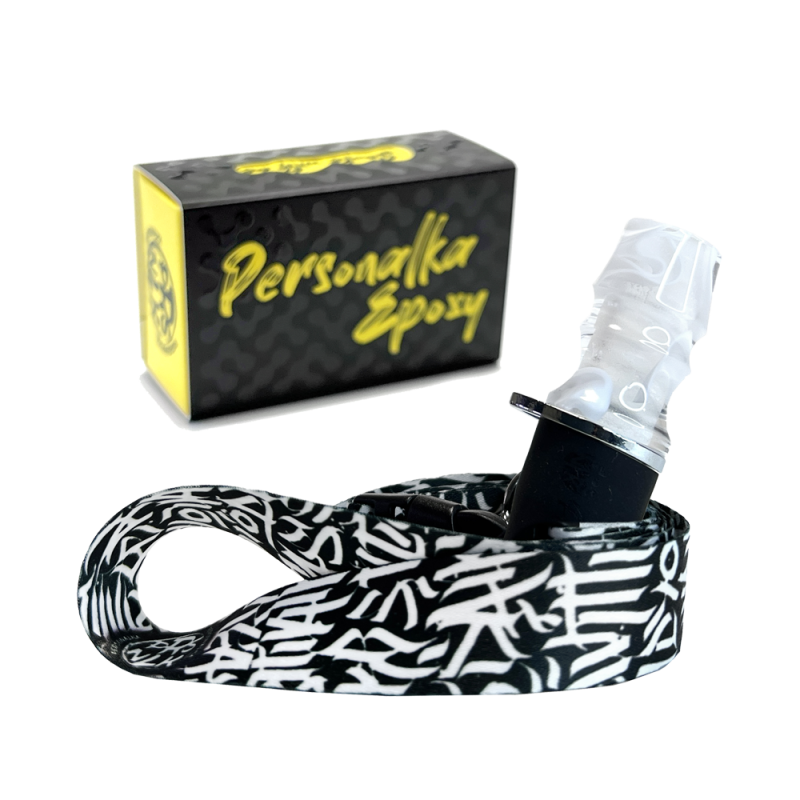 Персональный мундштук Personalka Epoxy Sakura (Белый)