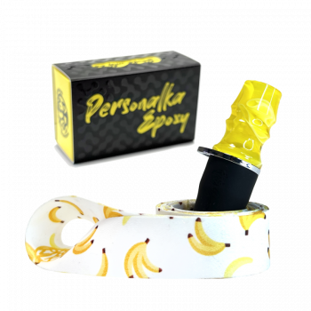 Персональный мундштук Personalka Epoxy Sakura (Жёлтый)