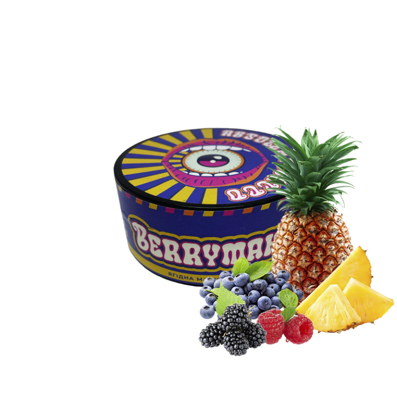 Табак Absolem Berry mania (Ягоды с ананасом, 100 г)