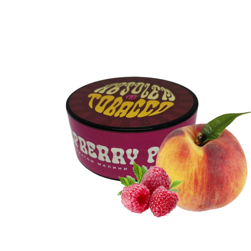 Табак Absolem Raspberry peach (Малина и персик, 100 г)