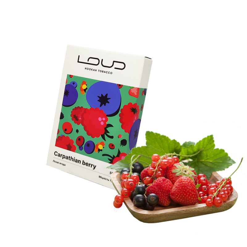 Табак Loud Light Carpathian berries (Капасиан Беррис, 50 г)