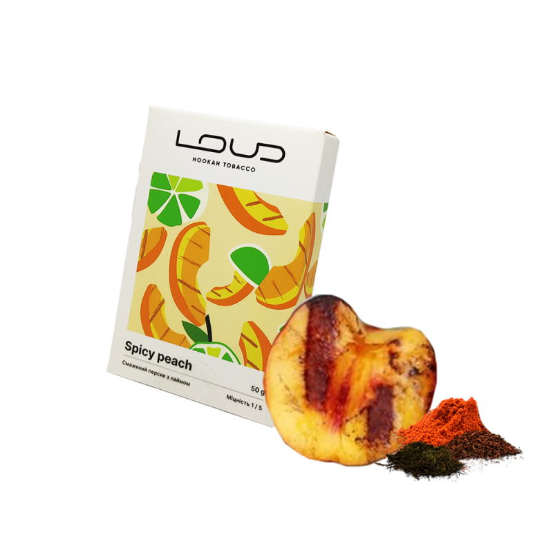 Табак Loud Light Spicy peach (Спайси Персик, 50 г)