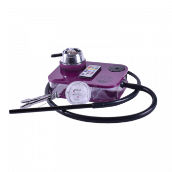 Кальян Yahya Capsule Violet (фиолетовый, полный комплект)