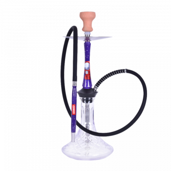 Кальян Yahya Union WALL-E (фиолетовый, полный комплект)