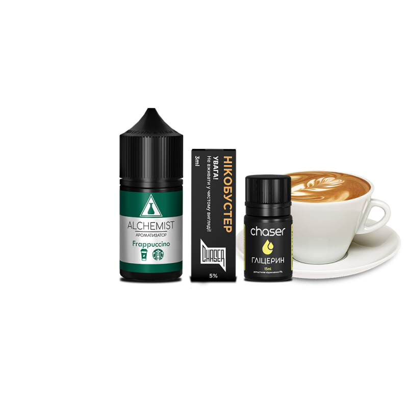 Набор для самозамеса Alchemist Salt Frappuccino (Фрапуччино, 50 мг, 30 мл)