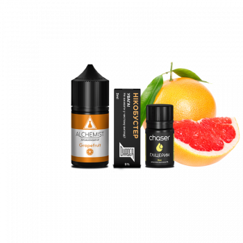 Набор для самозамеса Alchemist Salt Grapefruit (Грейпфрут, 50 мг, 30 мл)
