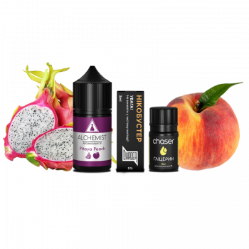 Набор для самозамеса Alchemist Salt Pitaya Peach (Питайя Персик, 50 мг, 30 мл)