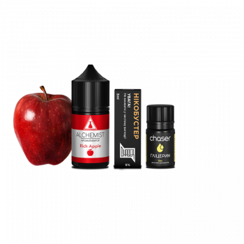 Набор для самозамеса Alchemist Salt Rich Apple (Рич Эпл, 50 мг, 30 мл)