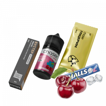 Набор для самозамеса Chaser Cherry Menthol Ultra (Вишня Ментол, 50 мг, 30 мл)