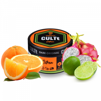 Табак CULTt Medium M81 Citron (Питая Лайм Апельсин, 100 г)