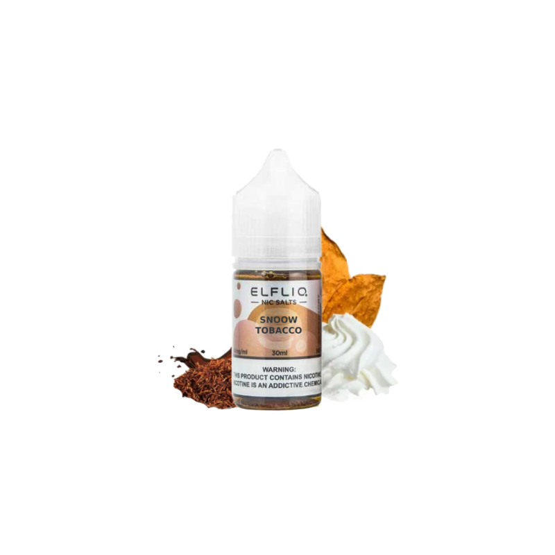 Жидкость Elfliq Snoow Tobacco (Сливки Табак, 30 мл)