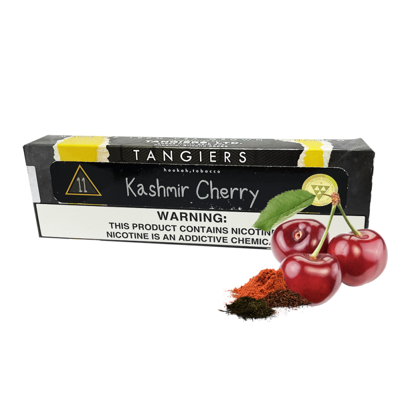 Табак Tangiers Noir №11 Kashmir Cherry (Кашмир Черри, 250 г) Чёрная упаковка