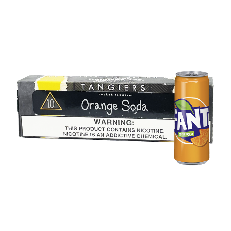 Табак Tangiers Noir №10 Orange Soda (Оранж сода, 250 г) Чёрная упаковка