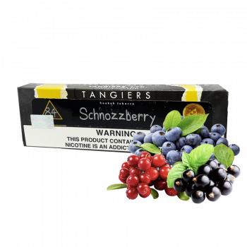 Табак Tangiers Noir №84 Schnozzberry (Шноззберри, 250 г) Чёрная упаковка