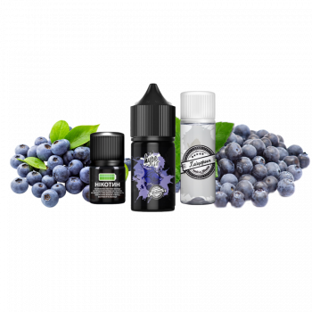 Набор для самозамеса Hype Kit Blueberry (Черника, 50 мг, 30 мл)