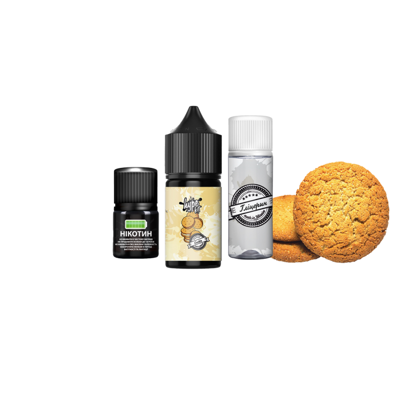 Набор для самозамеса Hype Kit Cookie (Печенье, 50 мг, 30 мл)