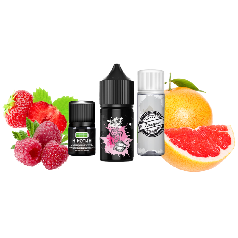 Набор для самозамеса Hype Kit Pink Lemonade (Розовый Лимонад, 50 мг, 30 мл)