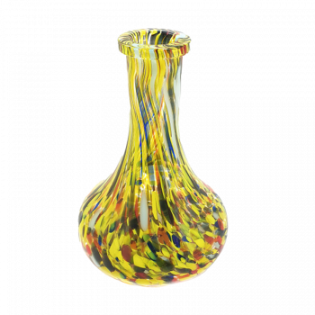 Колба для кальяна Drop Yellow Dots (Жёлтые точки)