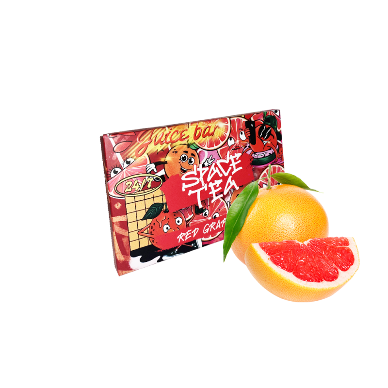 Кальянная чайная смесь Space Tea Red Grapefruit (Грейпфрут, 40 г)